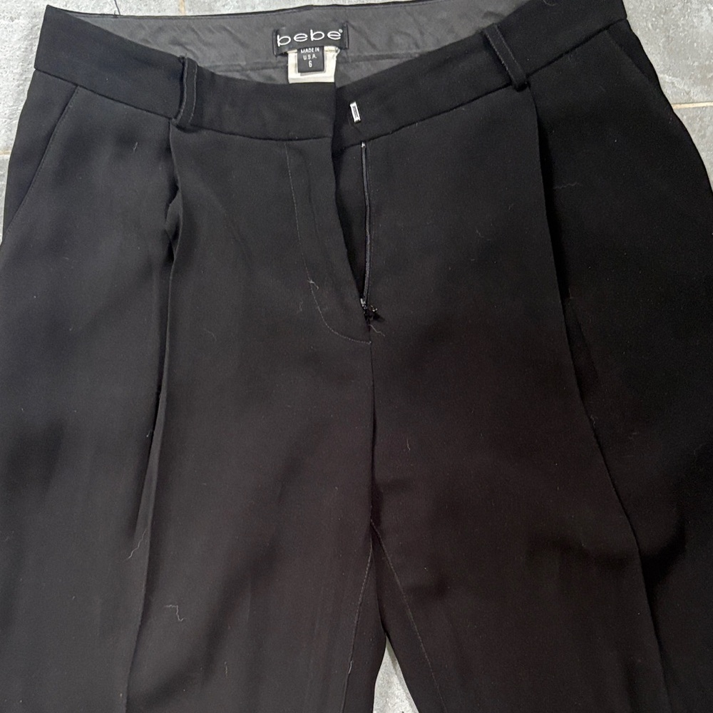 Bebe Classic Black Trousers